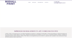 Desktop Screenshot of midiallprint.com.br